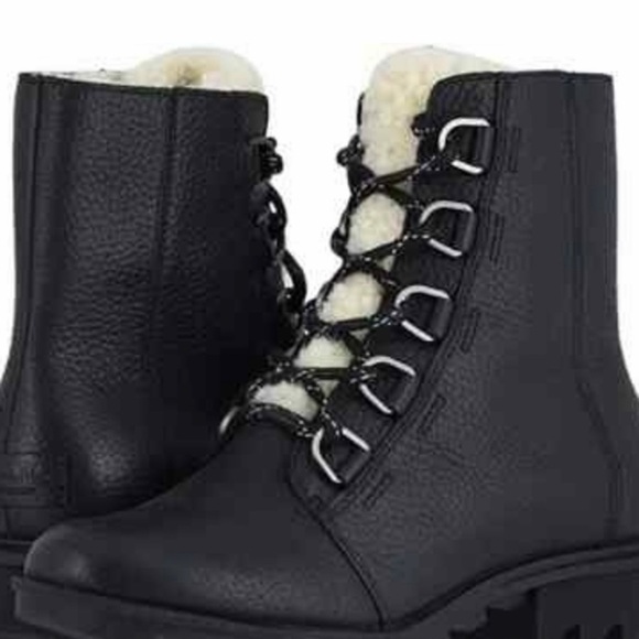 Sorel Shoes - Sorel Black Women's Lace-Up Boots